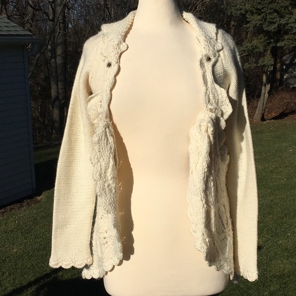 Anthropologie Leifsdottir Chunky Knit Cardigan